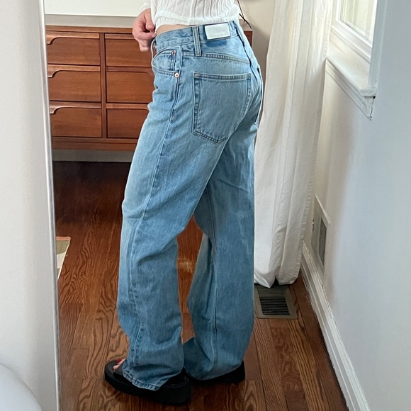 Re/Done Blue Loose Long Jeans - Size 25 - Sold out everywhere! - Picture 8 of 13